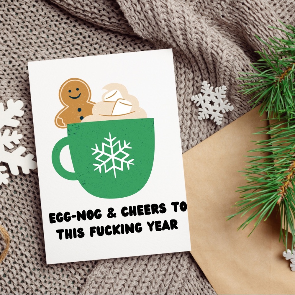 Holiday Adult Humor Card